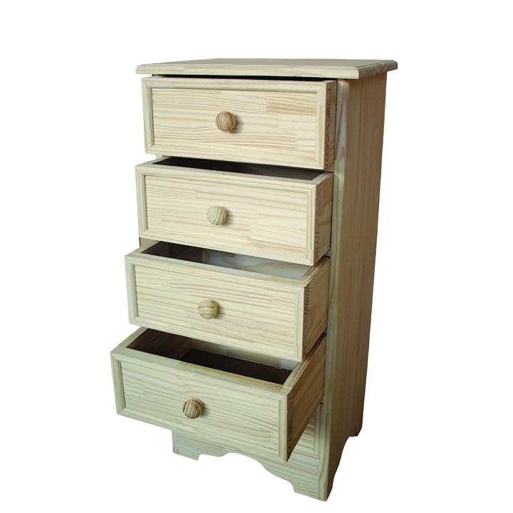 ARMARINHO PINUS 5 GAVETAS 2