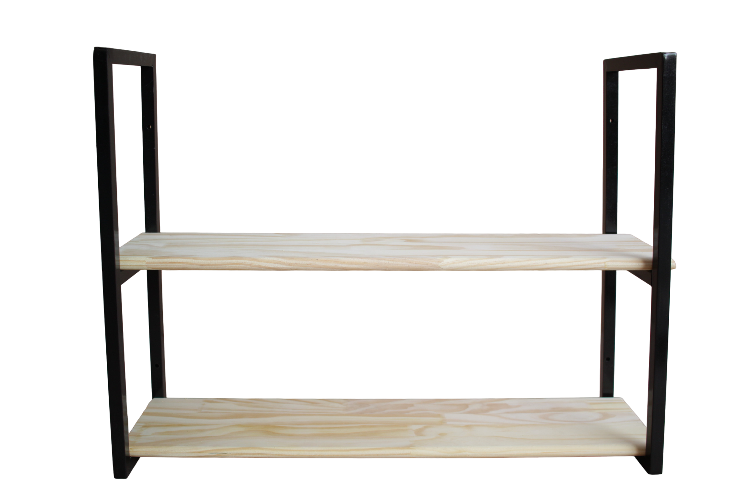 Prateleira suspensa 2 prateleiras frente