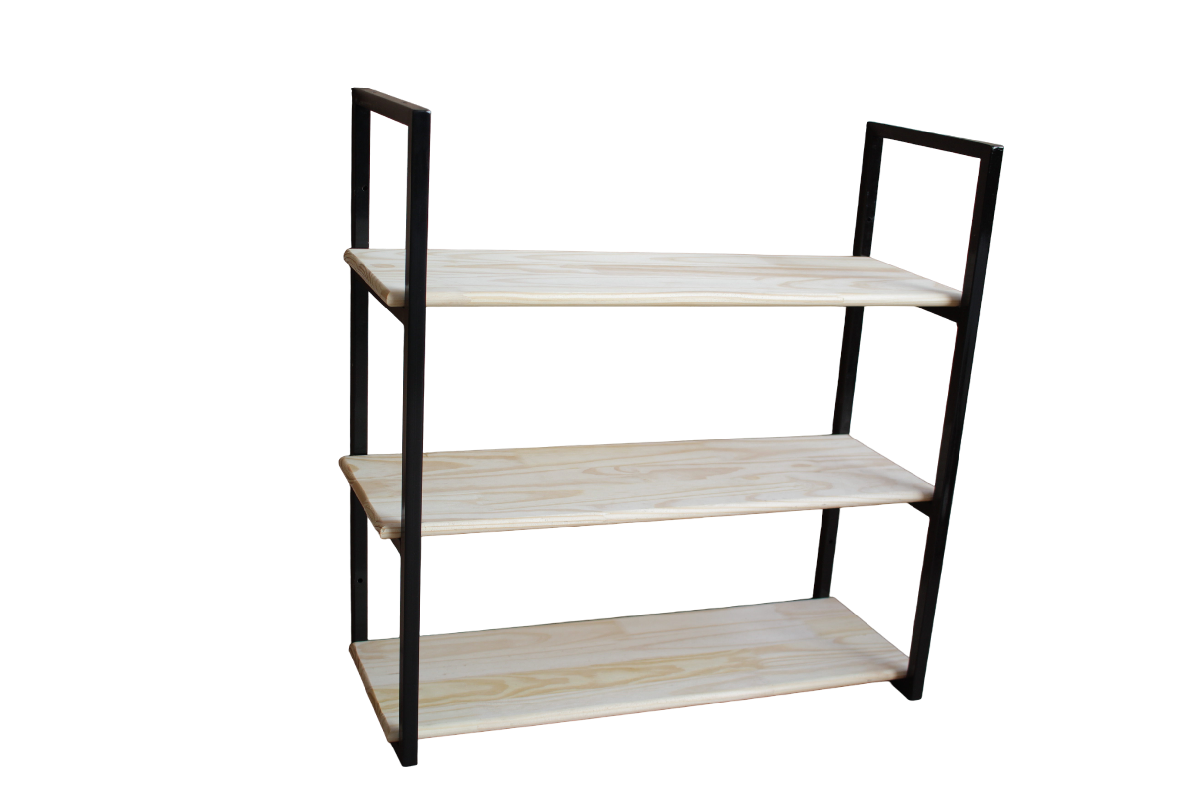 Prateleira suspensa 3 prateleiras diagonal