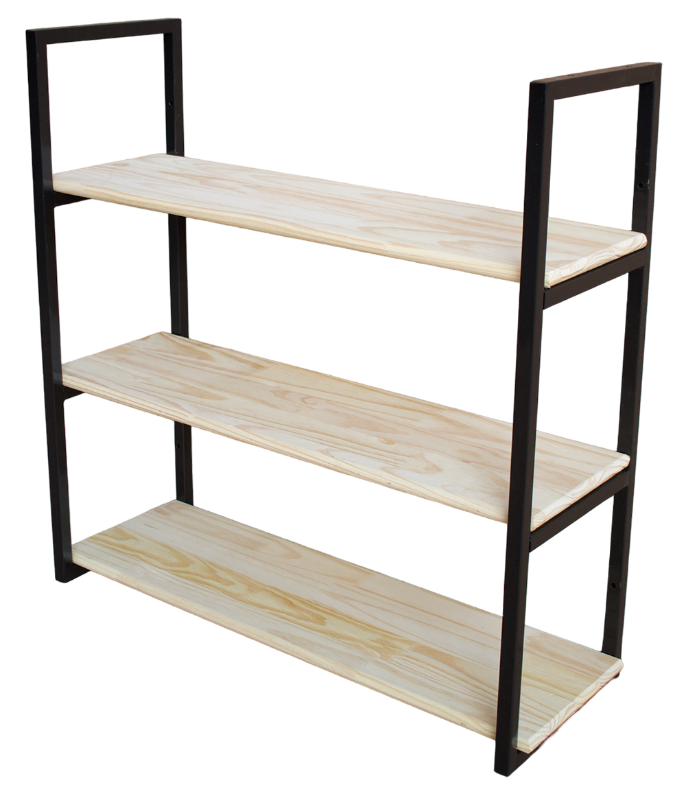 Prateleira suspensa 3 prateleiras diagonal site